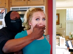 Kont, Grote kont, Grote lul, Zwart, Blond, Pijpbeurt, Hd, Tiener