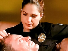 ブロンド, 手コキする, 淫乱熟女, ポリス, オマンコ, 剃毛, ユニフォーム, ヴィンテージ