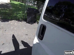 Grote mammen, Blond, Autobus, Rondborstig, Hardcore, Latijnse vrouw, Openbaar, Tiener