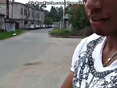 redhead fuck black man at the construction site of the