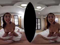 Hikari 4k POV VR porn with busty Japanese - perky tits