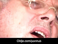 Oldje featuring pornstar's old and cum clip