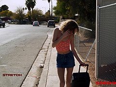 Allie Addison's tight asshole gets stretched wide open by SidECHICK's Rules of Road