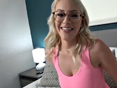 Sunny Hart her shaved pussy is dripping wet. mp4