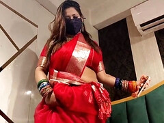 BBW Indian Mom In Saree Homemade Sex